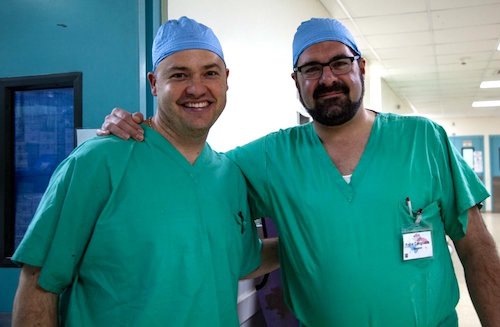 Dr Jared Roberts Left