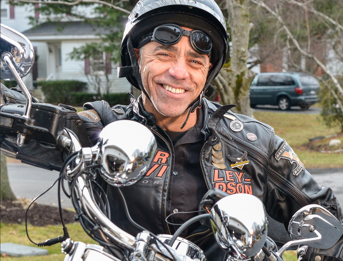guy on motorcycle