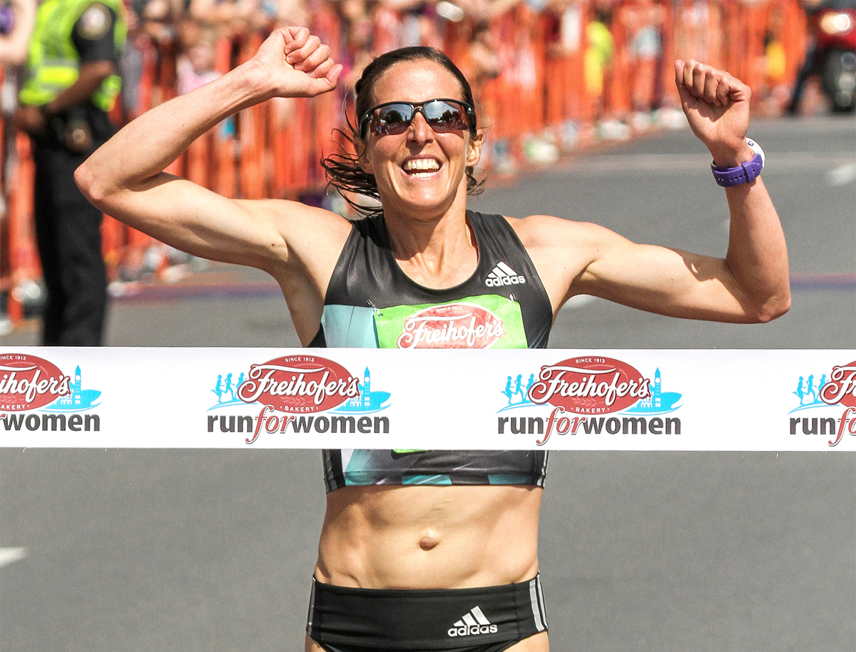 runner winning