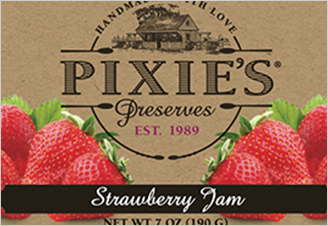 Pixie's Preserves Labels