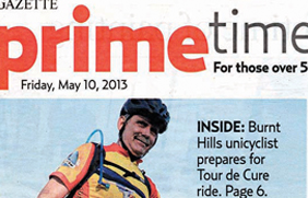 Tour de Cure Newspaper